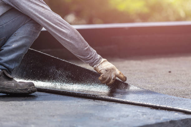 Professional Waterproofing technician working in Beaverdam, VA